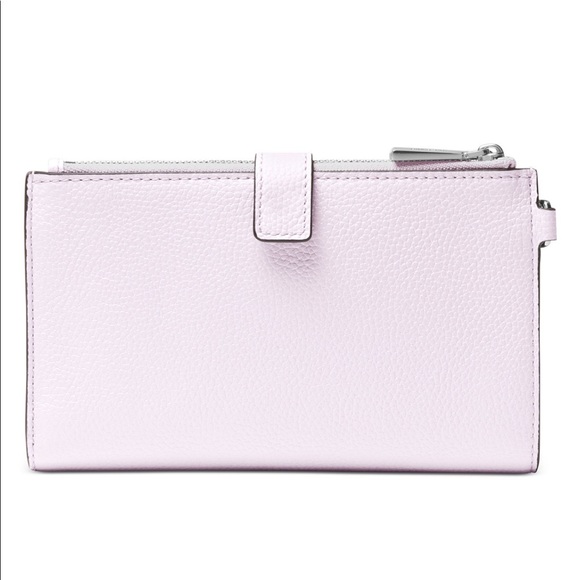 New Michael Kors jet set large double zipper wristlet wallet - Picture 3 of 12